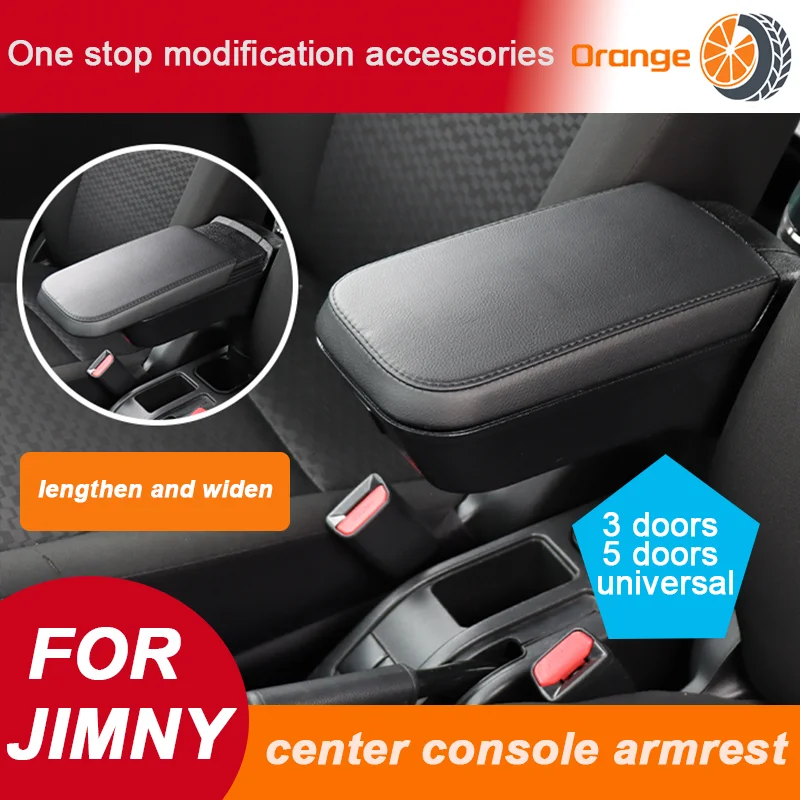 For Suzuki Jimny JB64 JB74 2018-- 2025 3 door 5 door Armrest Box Car Armrest Accessories storage Box Retrofit part
For Suzuki Jimny JB64 JB74 2018-- 2025 3 door 5 door Armrest Box Car Armrest Accessories storage Box Retrofit part 