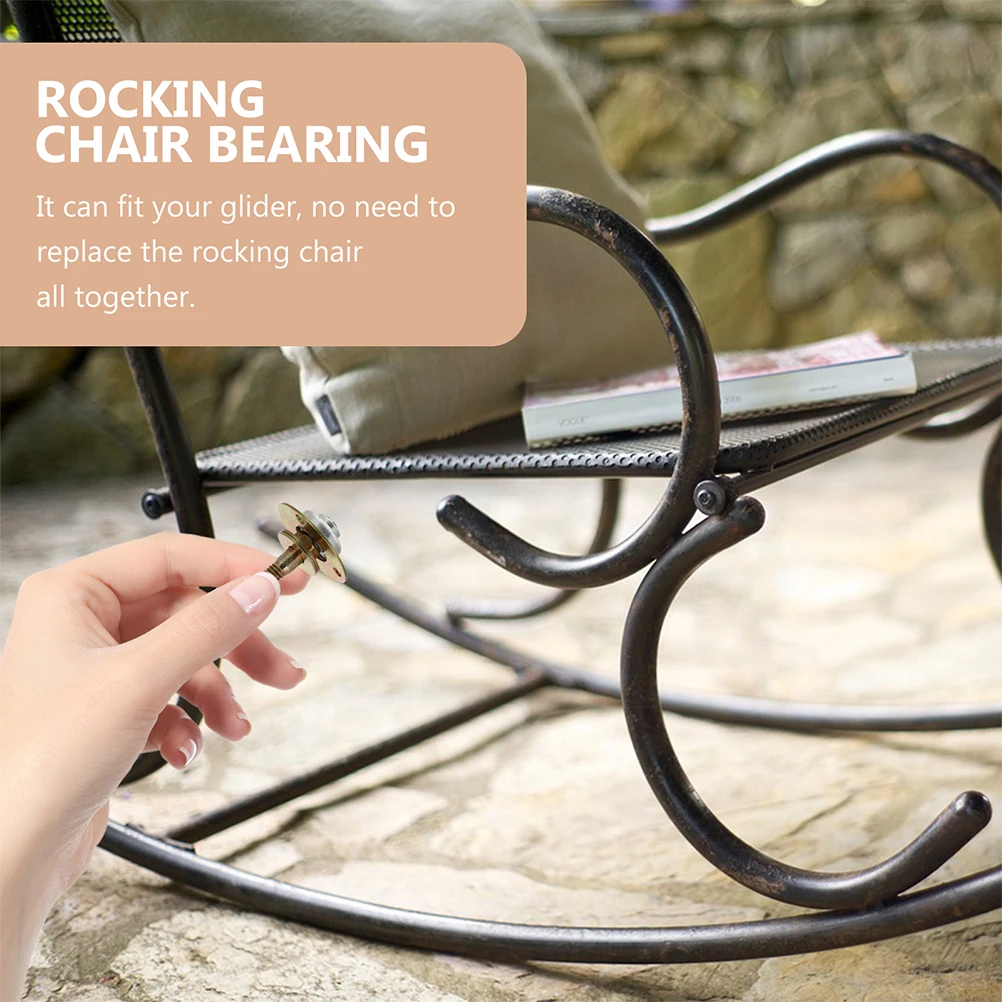 3pcs Rocking Bearings Bearing Screws For Rocking Chair Durable Iron Plating Hardware Connection Fittings Glider
3pcs Rocking Bearings Bearing Screws For Rocking Chair Durable Iron Plating Hardware Connection Fittings Glider