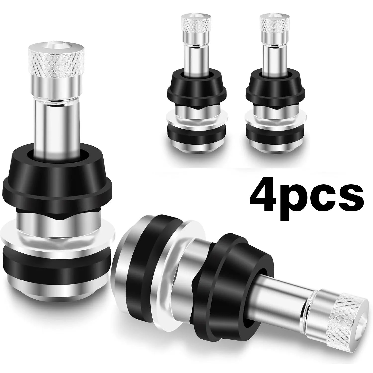 4pcs Heavy Duty Car Tubeless Valve Stems Auto Wheel Tire Valves Universal Fit for Vehicle Wheels
4pcs Heavy Duty Car Tubeless Valve Stems Auto Wheel Tire Valves Universal Fit for Vehicle Wheels