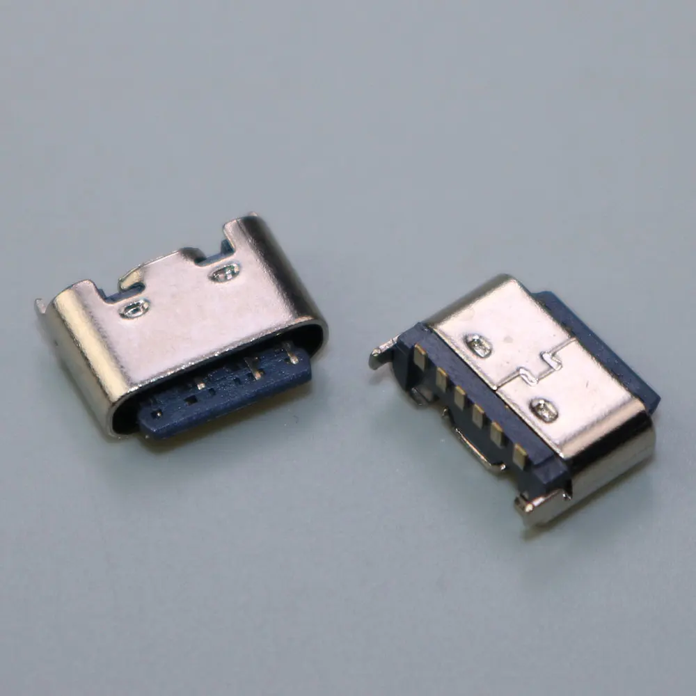 100Pcs USB Type-C 3.1 Female 6 Pin 3A 5V Socket Connector Micro SMT Placement For PCB Design DIY High Current Charging
100Pcs USB Type-C 3.1 Female 6 Pin 3A 5V Socket Connector Micro SMT Placement For PCB Design DIY High Current Charging
