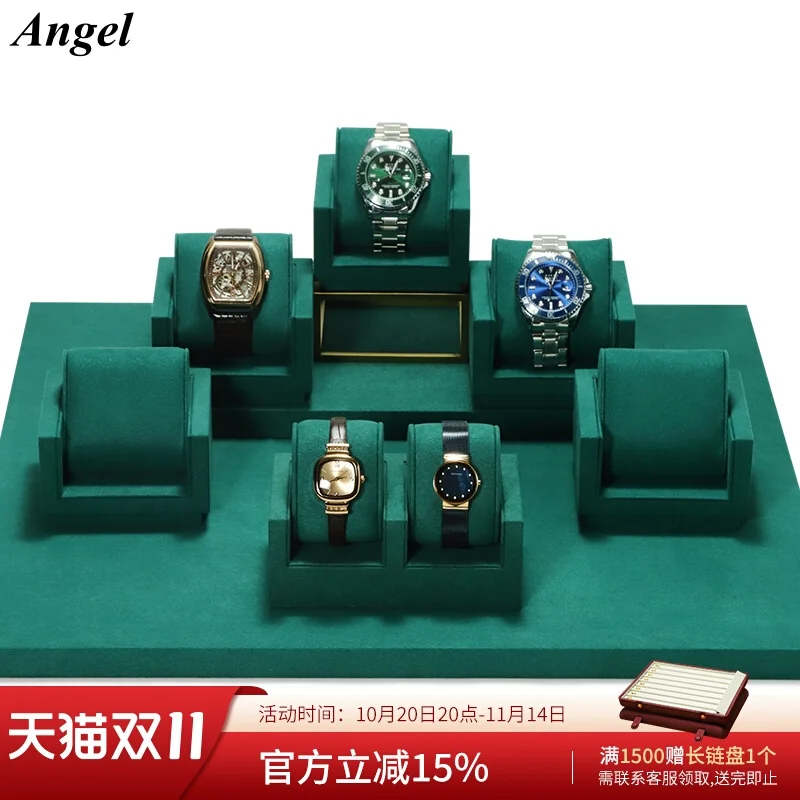 New Arrival Emerald Green Vegan Leather Watch Display Set, Luxury Watch Pillows & Holder for Boutique Window and Watch Box
New Arrival Emerald Green Vegan Leather Watch Display Set, Luxury Watch Pillows & Holder for Boutique Window and Watch Box