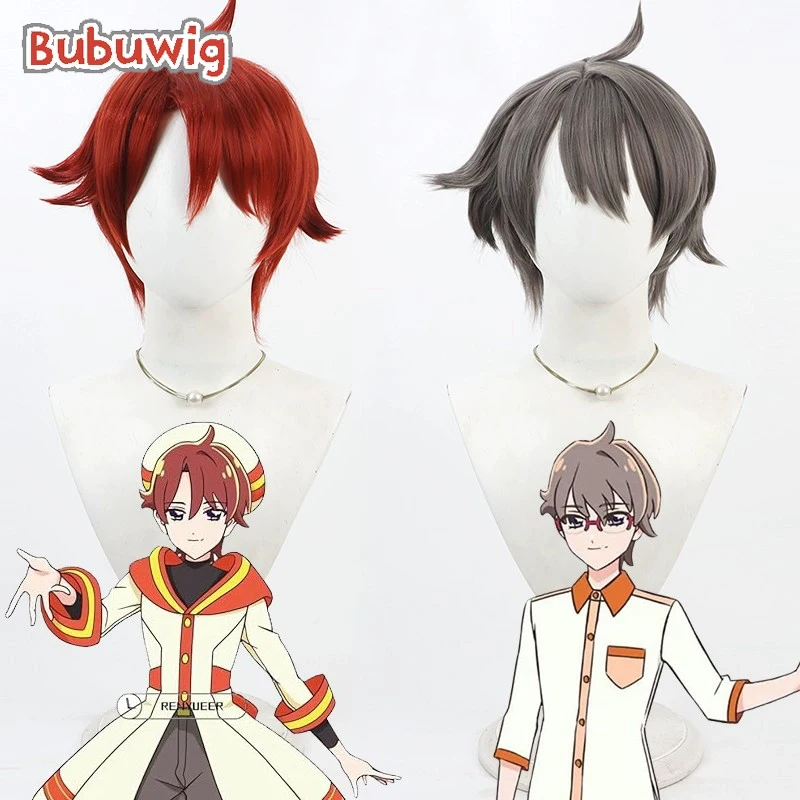 Bubuwig Synthetic Hair Toyama Satoru Cosplay Wigs Futari wa Pretty Cure Toyama Satoru 30cm Short Red Gray Cos Wig Heat Resistant
Bubuwig Synthetic Hair Toyama Satoru Cosplay Wigs Futari wa Pretty Cure Toyama Satoru 30cm Short Red Gray Cos Wig Heat Resistant