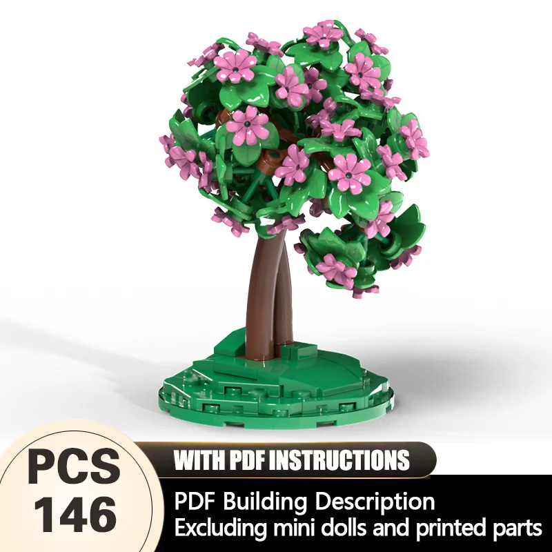 Creators Plant Series Model MOC Building Bricks Tree With Pink Flowers Modular Technology Gifts Holiday Assemble Children Toys
Creators Plant Series Model MOC Building Bricks Tree With Pink Flowers Modular Technology Gifts Holiday Assemble Children Toys