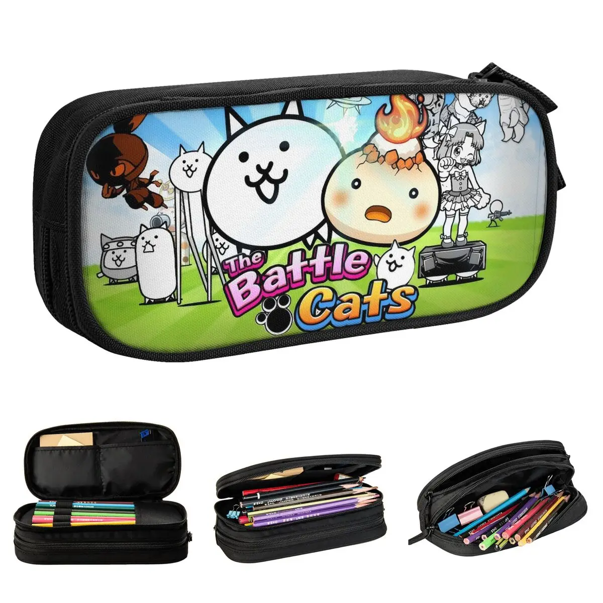 Пенал для карандашей с героями мультфильмов The Battle Cats, пенал-коробка для ручек для девочек и мальчиков, большая сумка для хранения, офисный пенал на молнии для аксессуаров
Пенал для карандашей с героями мультфильмов The Battle Cats, пенал-коробка для ручек для девочек и мальчиков, большая сумка для хранения, офисный пенал на молнии для аксессуаров
