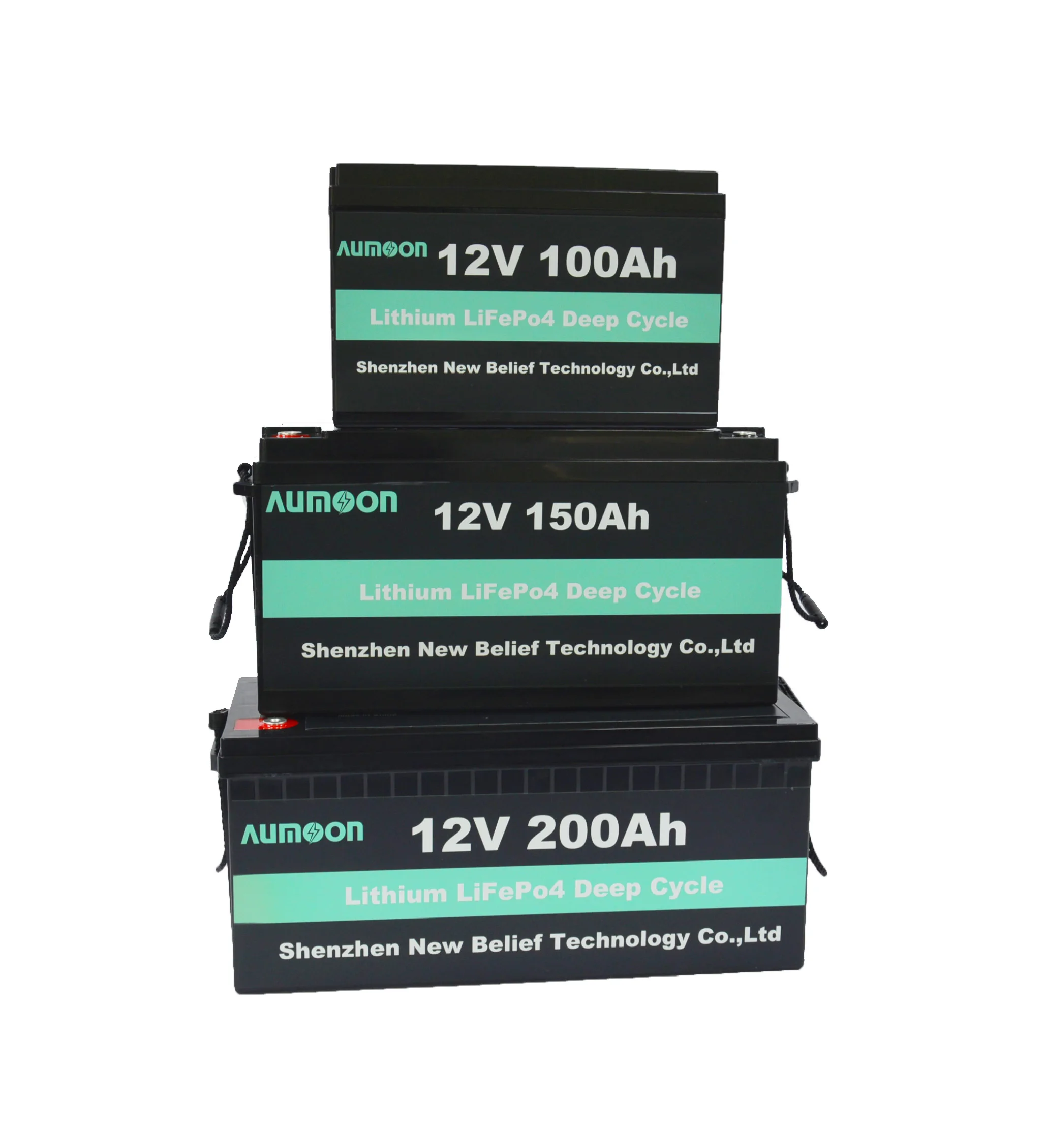 Lithium Iron Phosphate Battery Solar LiFePO4 Battery Pack 100Ah 200Ah 300Ah 12V Lithium Ion Battery
Lithium Iron Phosphate Battery Solar LiFePO4 Battery Pack 100Ah 200Ah 300Ah 12V Lithium Ion Battery