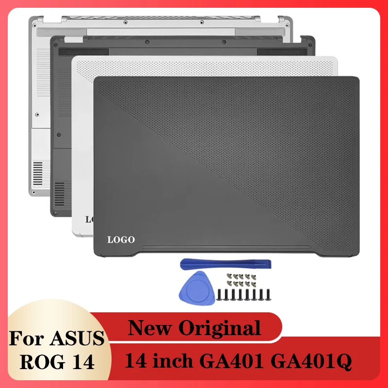 Новые ноутбуки, планшетофон для 14 дюймов ASUS ROG 14 GA401 GA401Q, белый, серый, задняя крышка для ноутбука, аксессуары для ноутбуков
Новые ноутбуки, планшетофон для 14 дюймов ASUS ROG 14 GA401 GA401Q, белый, серый, задняя крышка для ноутбука, аксессуары для ноутбуков