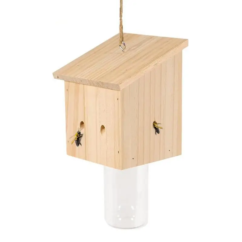 Carpenter Bee Trap Nature Hangable Wood Trap For Outdoor Nature Rustic Catching Device For Outdoor Orchard Farm Garden Patio
Carpenter Bee Trap Nature Hangable Wood Trap For Outdoor Nature Rustic Catching Device For Outdoor Orchard Farm Garden Patio