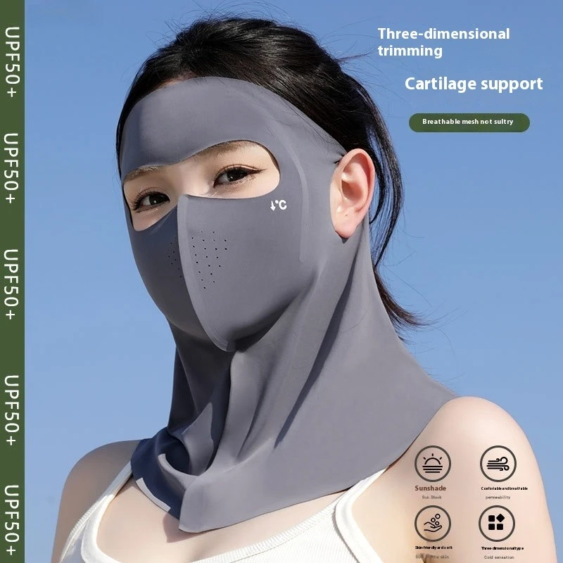 Women's full face sunscreen mask UV protection 2025 new style facekini neck protection integrated mask Uv protection masks
Women's full face sunscreen mask UV protection 2025 new style facekini neck protection integrated mask Uv protection masks