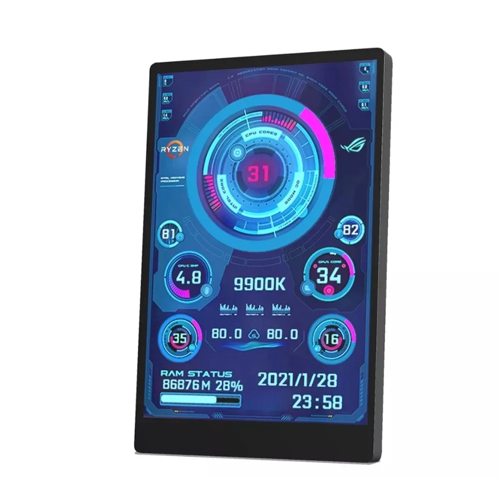 Xuan Fang 3.5 Inch IPS Type-C Secondary Screen Computer CPU GPU RAM HDD MonitorUSB Display For Freely AIDA64 mini monitor
Xuan Fang 3.5 Inch IPS Type-C Secondary Screen Computer CPU GPU RAM HDD MonitorUSB Display For Freely AIDA64 mini monitor