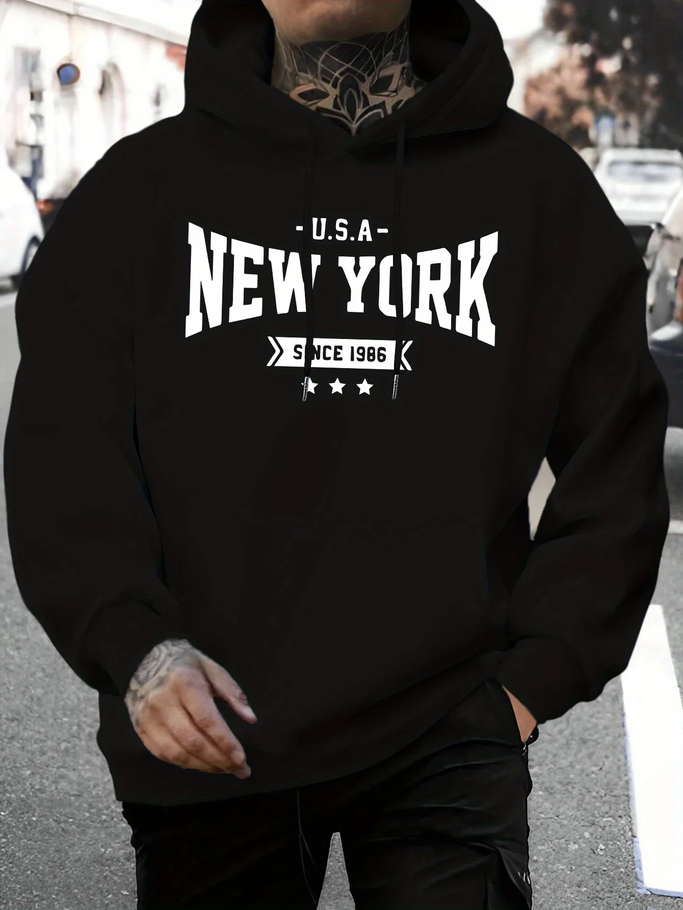 New York lettre imprimer rue Scool hommes femmes sweat à capuche automne hiver quotidien en plein air Fitness décontracté ample
New York lettre imprimer rue Scool hommes femmes sweat à capuche automne hiver quotidien en plein air Fitness décontracté ample