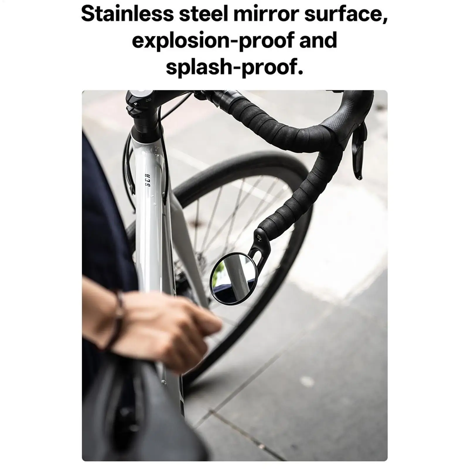 Универсальное регулируемое велосипедное зеркало с поворотом на 360 градусов, зеркала для электровелосипедов, мотоциклов, горных велосипедов и скутеров
Универсальное регулируемое велосипедное зеркало с поворотом на 360 градусов, зеркала для электровелосипедов, мотоциклов, горных велосипедов и скутеров