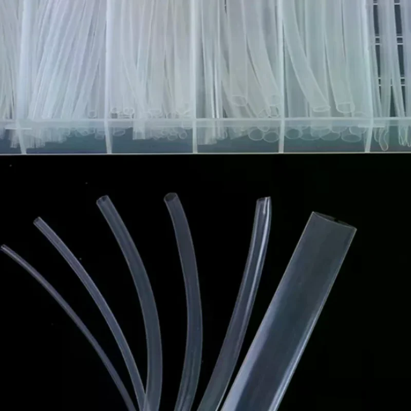 150Pcs 100mm 2:1 Heat Shrink Tubing Polyolefin Transparent Tube Sleeving DIY Wrap Wire Repair Cable Protecctor
150Pcs 100mm 2:1 Heat Shrink Tubing Polyolefin Transparent Tube Sleeving DIY Wrap Wire Repair Cable Protecctor
