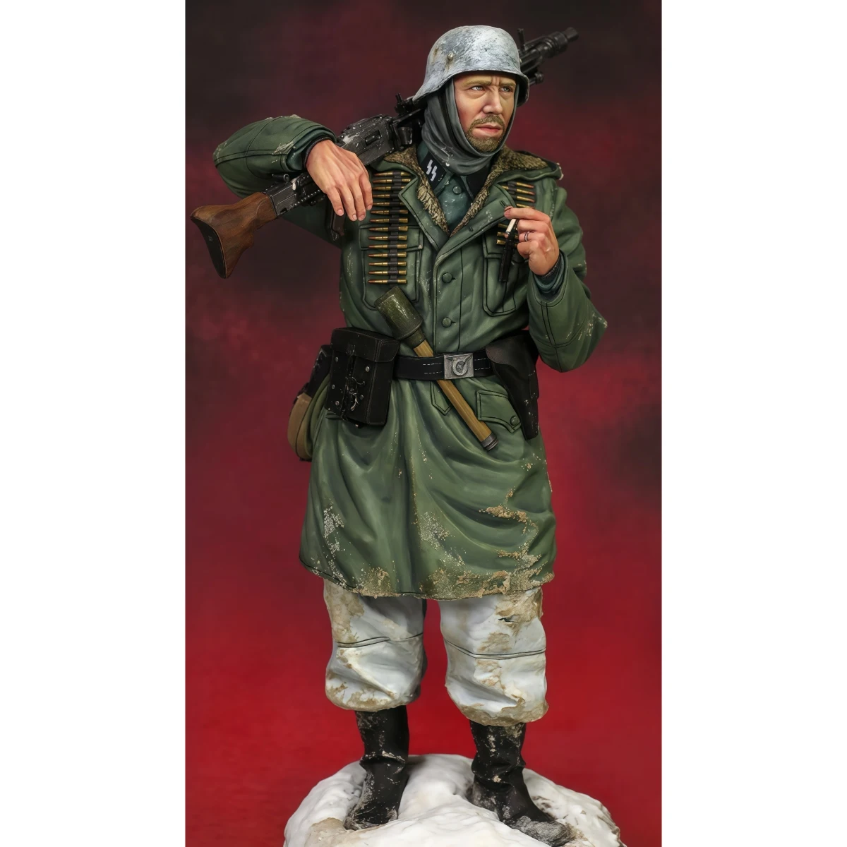1/16 resin unpainted model kit, military theme, WSS MG42 machine gunner unassembled and unpainted GK, 1891R
1/16 resin unpainted model kit, military theme, WSS MG42 machine gunner unassembled and unpainted GK, 1891R