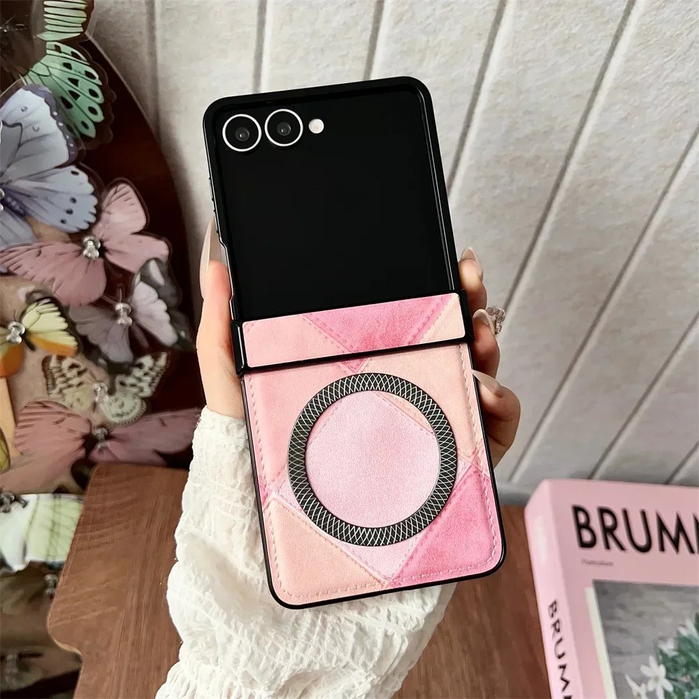 Роскошный чехол из искусственной кожи для Magsafe Magnetic Spliced для Samsung Galaxy Flip 7 FE 6 5 4 3 Zflip7, противоударный шарнирный чехол
Роскошный чехол из искусственной кожи для Magsafe Magnetic Spliced для Samsung Galaxy Flip 7 FE 6 5 4 3 Zflip7, противоударный шарнирный чехол