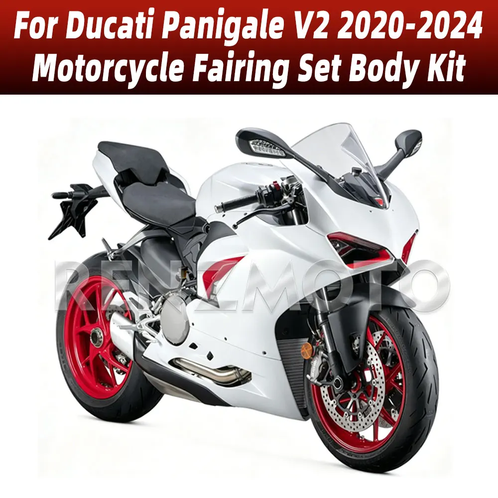 For Ducati Panigale V2 2020-2024 ABS Plastic Motorcycle Fairing Kits Body Kit Bodywork Set Shell Injection Accessories V2 20-24
For Ducati Panigale V2 2020-2024 ABS Plastic Motorcycle Fairing Kits Body Kit Bodywork Set Shell Injection Accessories V2 20-24