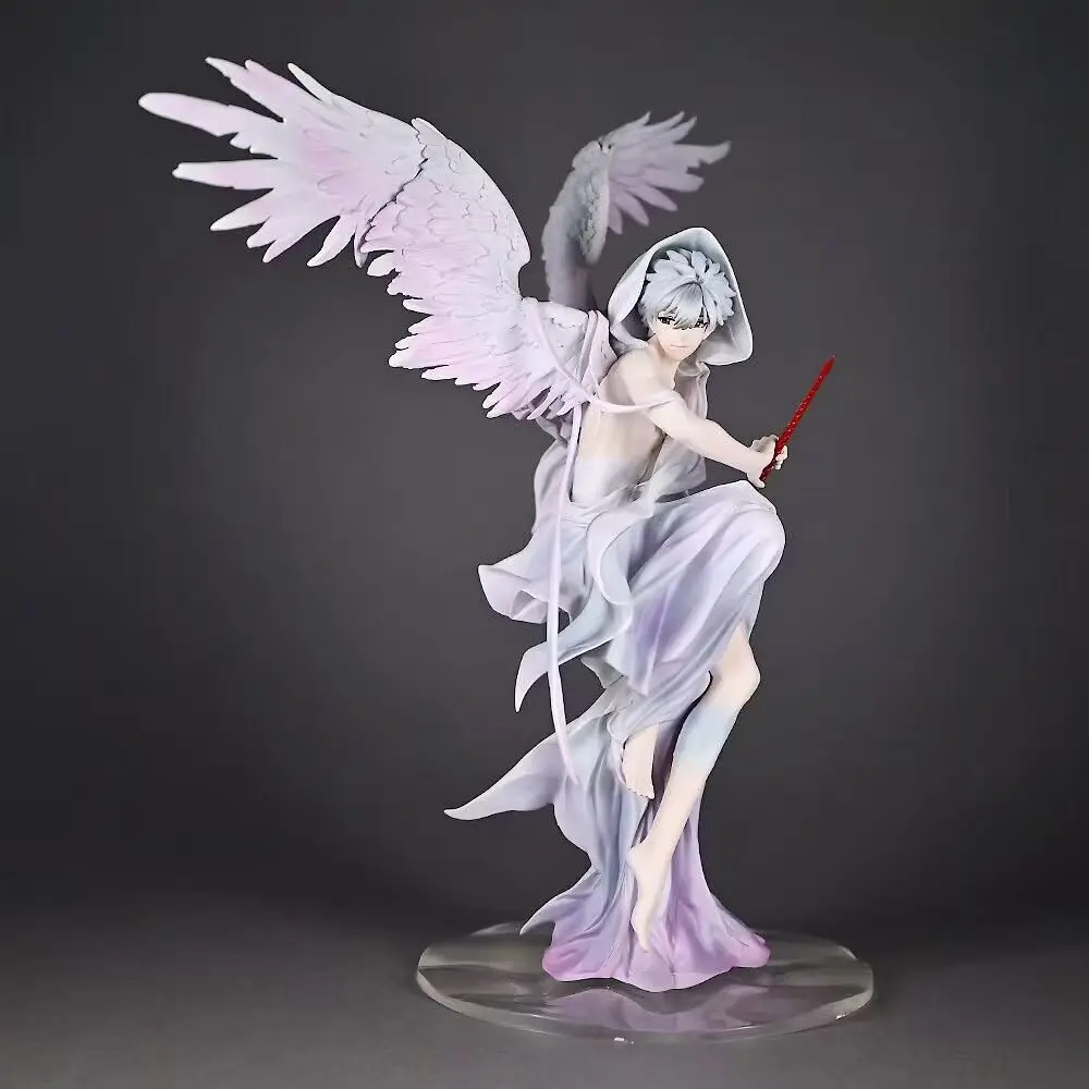 EVA Anime Figure Nagisa Kaworu Angel Wings 28cm PVC Action Figure Statue Model Toys Collectible Ornaments Anime Fans Gifts
EVA Anime Figure Nagisa Kaworu Angel Wings 28cm PVC Action Figure Statue Model Toys Collectible Ornaments Anime Fans Gifts