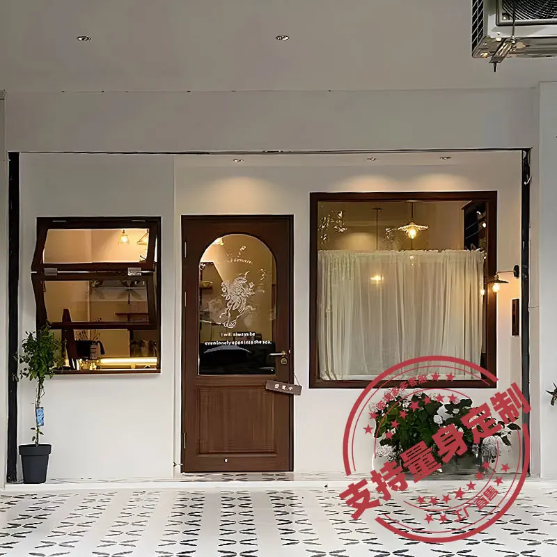 Custom Solid Wood and Customization Casement Window Integrated Simple Modern Easy Wooden Window Left and Right Doo
Custom Solid Wood and Customization Casement Window Integrated Simple Modern Easy Wooden Window Left and Right Doo