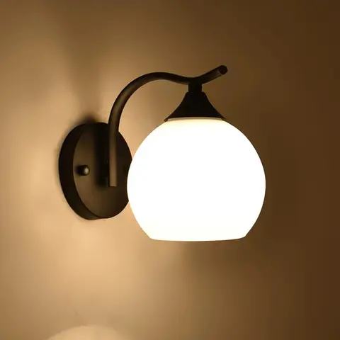 American Wall Lamp Retro Bedroom Wall Lamp Bedroom Bedside Lamp Suitable for Bedroom Headboard