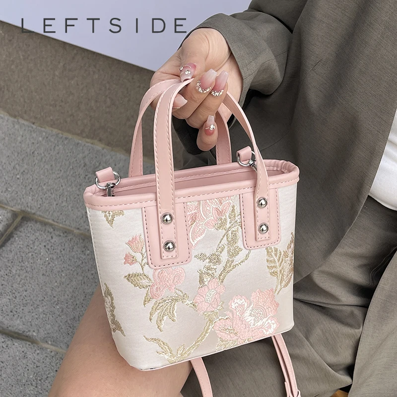 LEFTSIDE Chinese Style Soft Mini Crossbody Bags for Women 2025 New Trendy Shoulder Bags Females Short Handle Handbags and Purses
LEFTSIDE Chinese Style Soft Mini Crossbody Bags for Women 2025 New Trendy Shoulder Bags Females Short Handle Handbags and Purses