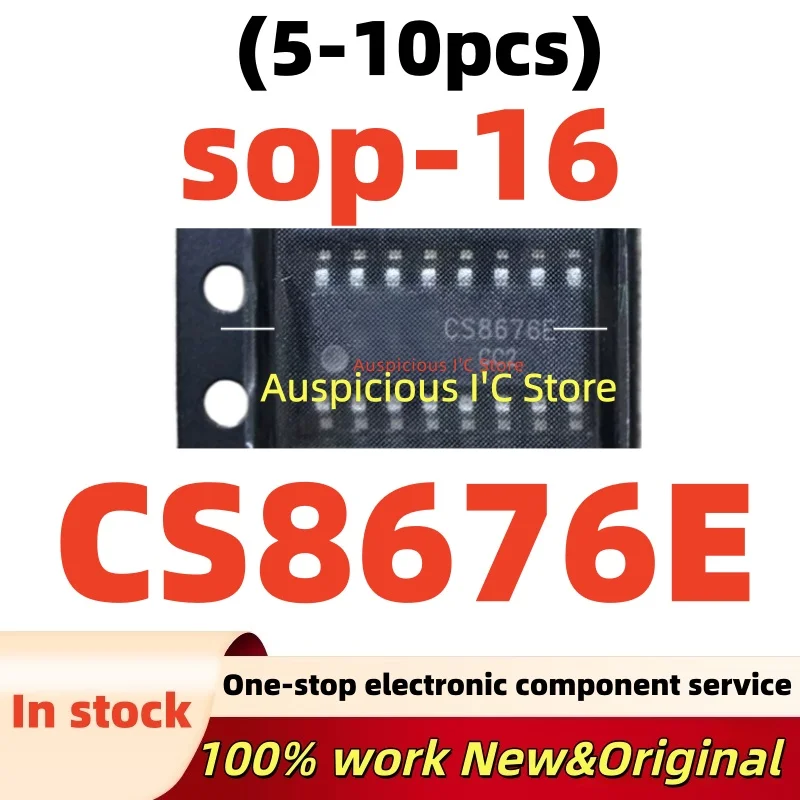 (5-10pcs)100%new CS8676E sop-16
(5-10pcs)100%new CS8676E sop-16