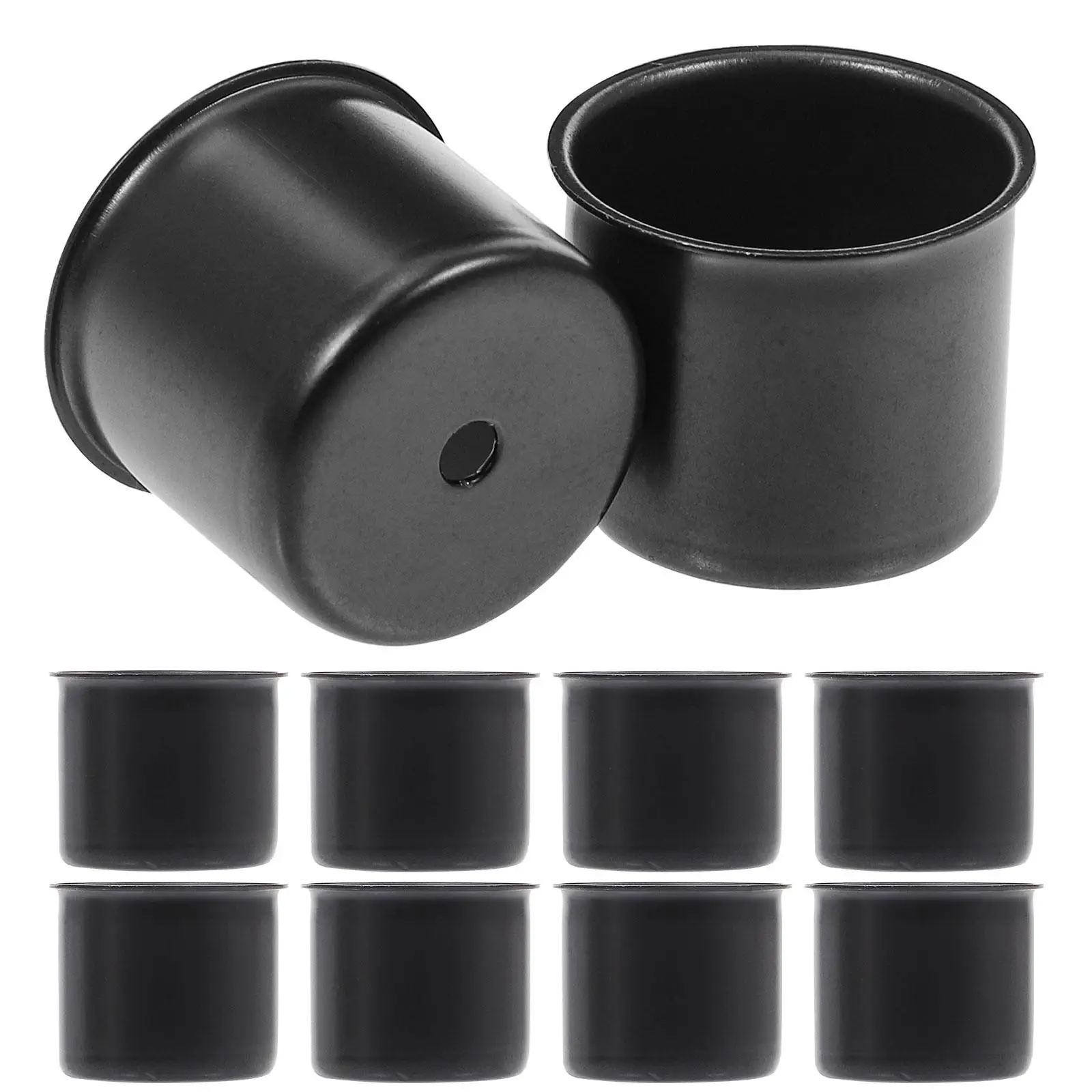 10pcs Metal Cups 23x20x0.5mm Dripless Black Simple Home Decor Romantic Wax Holder Metal Aromatherapy Cups Votive
10pcs Metal Cups 23x20x0.5mm Dripless Black Simple Home Decor Romantic Wax Holder Metal Aromatherapy Cups Votive