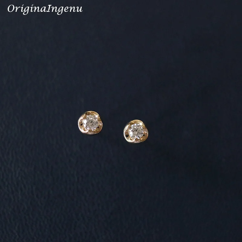 9K Solid Gold CZ Diamond Earrings Dainty Zircon Earrings 9k Real Gold Jewelry Minimalist Tarnish Resistan Fine Jewelry
9K Solid Gold CZ Diamond Earrings Dainty Zircon Earrings 9k Real Gold Jewelry Minimalist Tarnish Resistan Fine Jewelry
