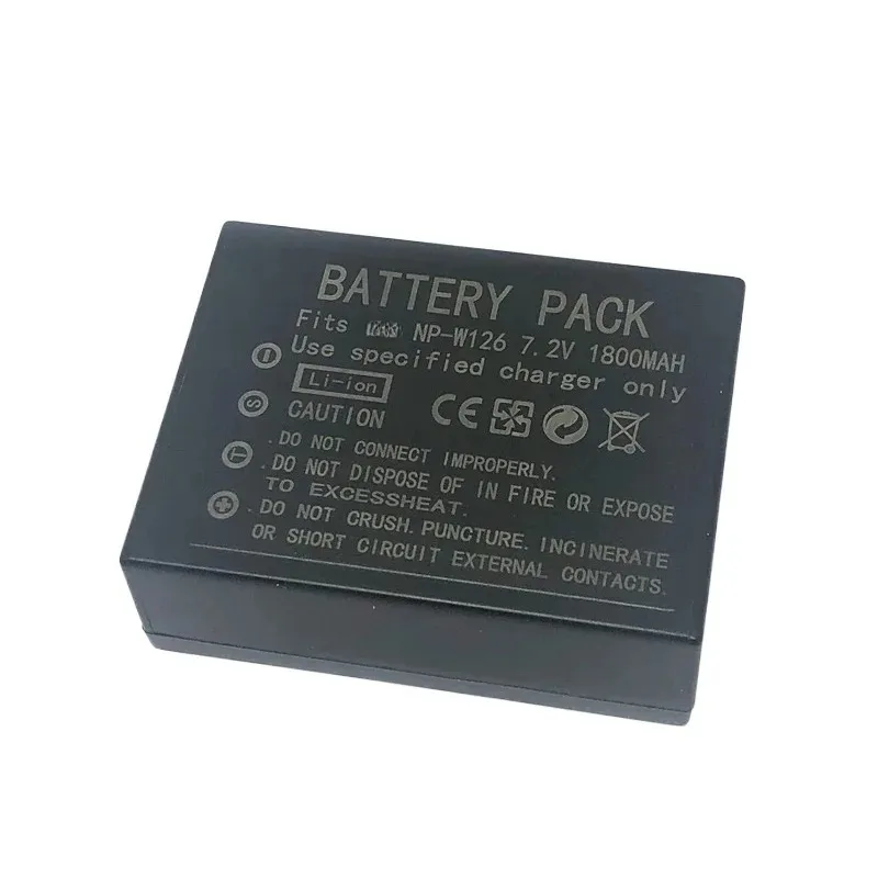 NP-W126 7.2V 1800mAh Camera Battery+Charger For XPro 1 2 3 XA1 XT1 XT2 XT3 HS33 HS50 XT20 XT30 XS10 XT100 XT200 XA5 XA7
NP-W126 7.2V 1800mAh Camera Battery+Charger For XPro 1 2 3 XA1 XT1 XT2 XT3 HS33 HS50 XT20 XT30 XS10 XT100 XT200 XA5 XA7
