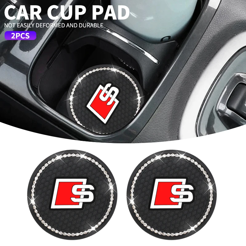 1Car Non-slip Water Cup Pad Diamond Rhinestone Bling Decoration for Audi Sline TT A6 C6 A5 A4 B8 B6 A3 A8 A2 A1 Q3 Q5 Q7 RS
1Car Non-slip Water Cup Pad Diamond Rhinestone Bling Decoration for Audi Sline TT A6 C6 A5 A4 B8 B6 A3 A8 A2 A1 Q3 Q5 Q7 RS