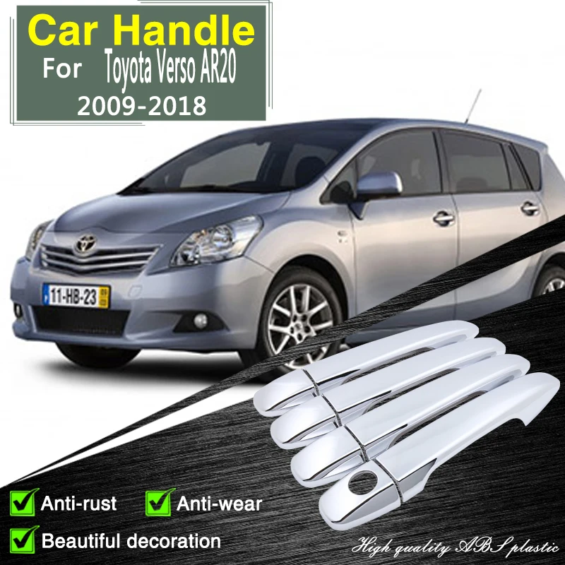 for Toyota Verso AR20 2009 2010 2018 Durable Chrome Door Handle Cover Car Cap Accessories Rustproof Stickers Decorative Catch
for Toyota Verso AR20 2009 2010 2018 Durable Chrome Door Handle Cover Car Cap Accessories Rustproof Stickers Decorative Catch