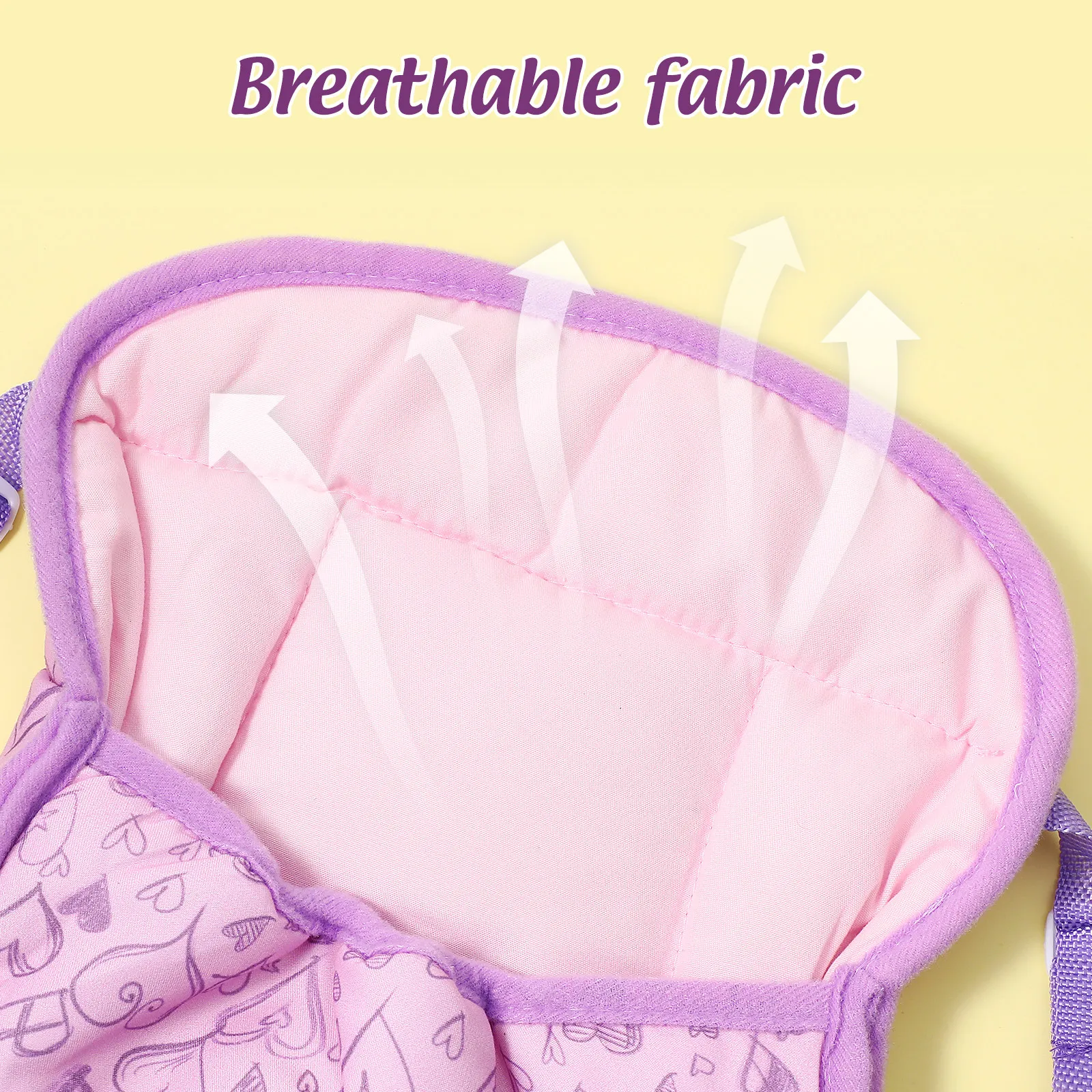 Breathable Carrier Sling Wrap for Baby Front Carry Strap Infant Accessories Pretend Play Toy Animal Stuffed Backpack
Breathable Carrier Sling Wrap for Baby Front Carry Strap Infant Accessories Pretend Play Toy Animal Stuffed Backpack