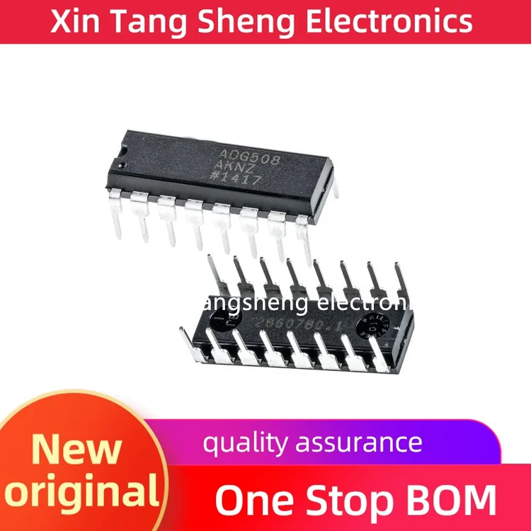 ADG508AKNZ ADG508AKN ADG508 DIP16 ADG508FBN ADG508FBNZ 8-Channel/4-Channel Fault-Protected Analog Multiplexers
ADG508AKNZ ADG508AKN ADG508 DIP16 ADG508FBN ADG508FBNZ 8-Channel/4-Channel Fault-Protected Analog Multiplexers