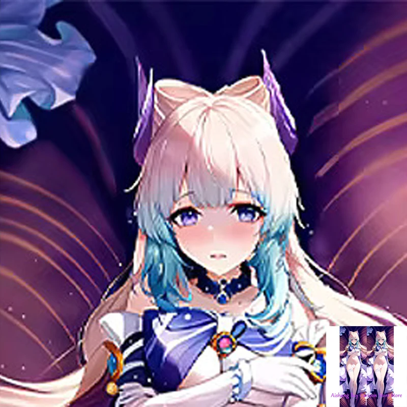 Dakimakura Anime Pillow Cover Sangonomiya Kokomi Double Sided Print Life-size Body Decoration
Dakimakura Anime Pillow Cover Sangonomiya Kokomi Double Sided Print Life-size Body Decoration