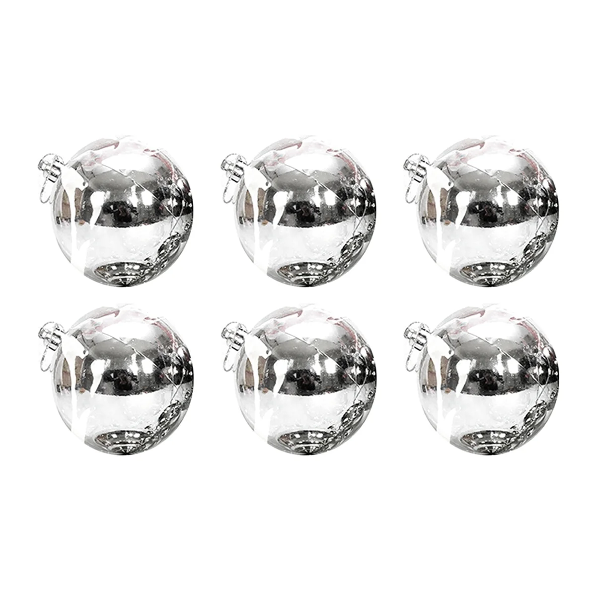 A72P 8cm 6Pcs Light Christmas Ball Christmas Tree Decorative Pendant Window Roof Shopping Pendant Pendant,Silver
A72P 8cm 6Pcs Light Christmas Ball Christmas Tree Decorative Pendant Window Roof Shopping Pendant Pendant,Silver