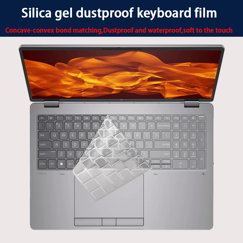 For 16-inch HP ZBook Fury G1i 16 silicone keyboard film laptop tempered film HD film matte film anti-blue film protective film
For 16-inch HP ZBook Fury G1i 16 silicone keyboard film laptop tempered film HD film matte film anti-blue film protective film