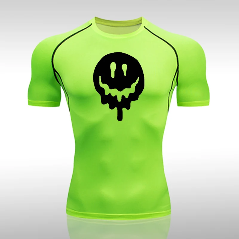 Men Short Sleeve Running Jogging T Shirt Quick Dry Male Jersey Print Training Sport Pants Compression Skinny Fitness Gym Soccer
Men Short Sleeve Running Jogging T Shirt Quick Dry Male Jersey Print Training Sport Pants Compression Skinny Fitness Gym Soccer