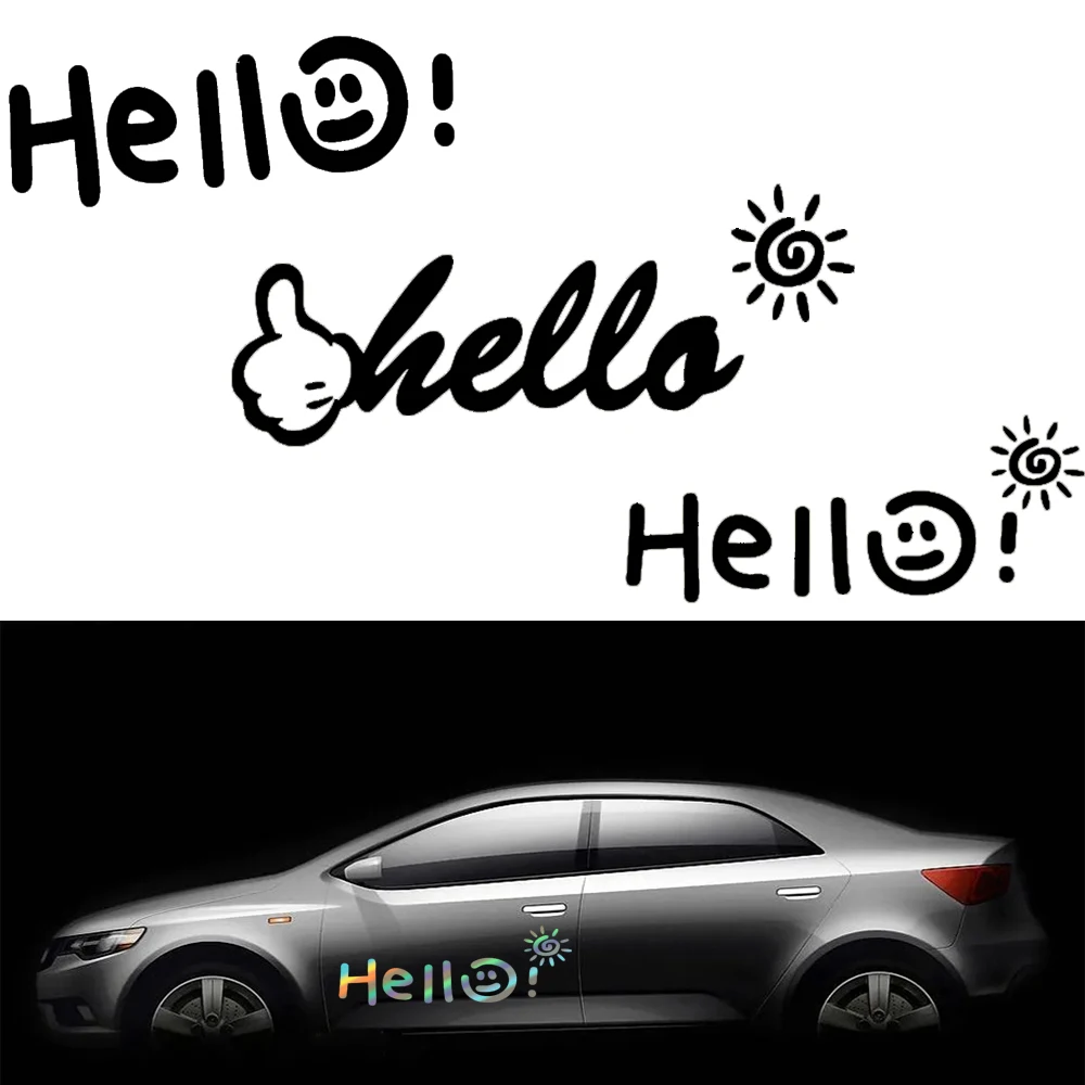 Car Stickers Customizable Waterproof Easy Install No Residue Cute Funny Smiley Face Laser Text for Electric Motorcycle Auto
Car Stickers Customizable Waterproof Easy Install No Residue Cute Funny Smiley Face Laser Text for Electric Motorcycle Auto