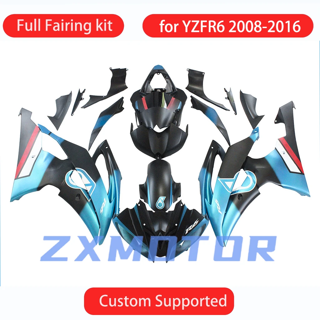 Full Fairing Kit YZF R6 2008 2009 2010 2011 2012 2013 2014 2015 2016 Motorcycle Customized Fairings for YAMAHA YZFR6 08-16
Full Fairing Kit YZF R6 2008 2009 2010 2011 2012 2013 2014 2015 2016 Motorcycle Customized Fairings for YAMAHA YZFR6 08-16