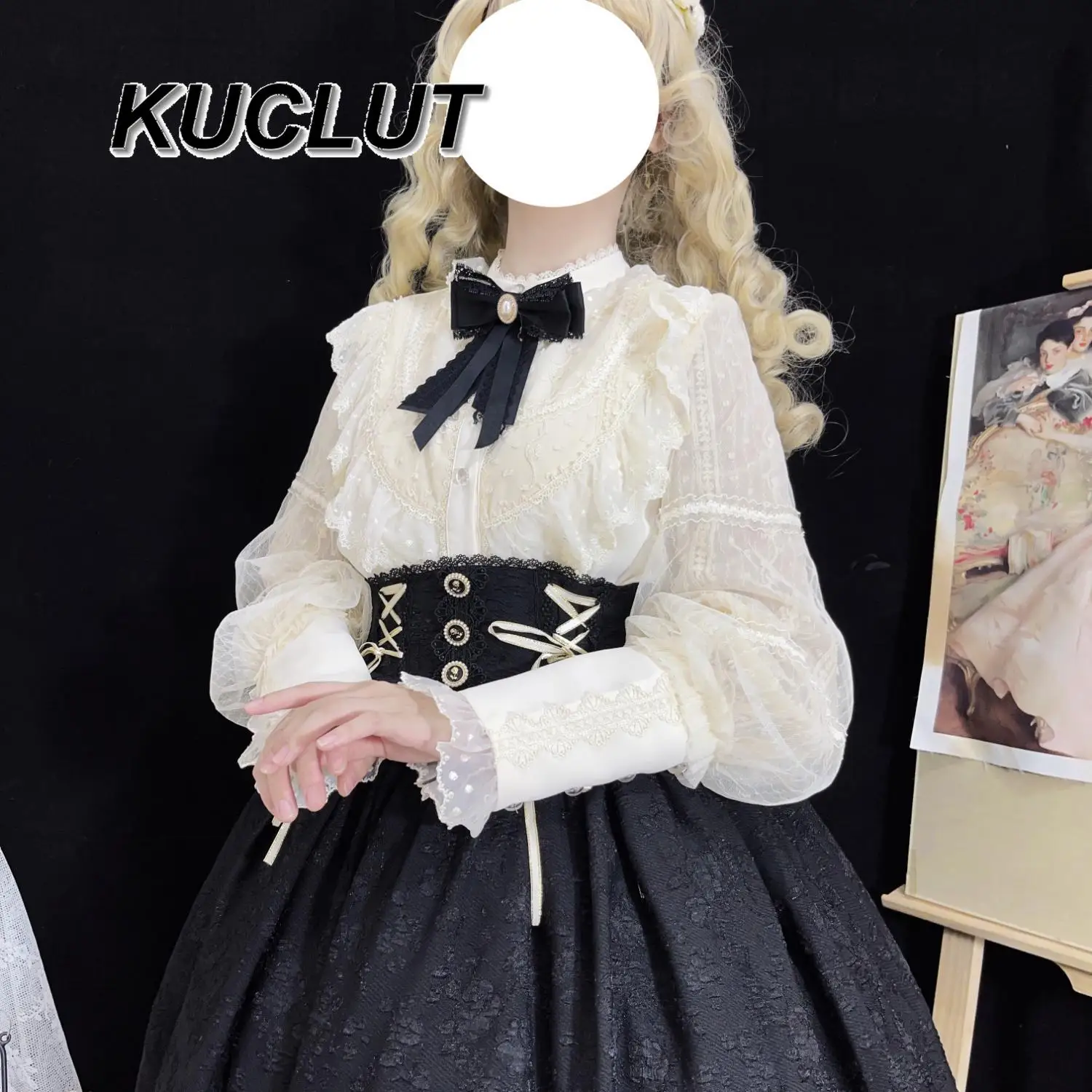 Lolita Stand-up Collar Long Sleeve Shirt Fashion Spring and Autumn Elegant Blouses Femme Vintage Court Style Women's Tops
Lolita Stand-up Collar Long Sleeve Shirt Fashion Spring and Autumn Elegant Blouses Femme Vintage Court Style Women's Tops
