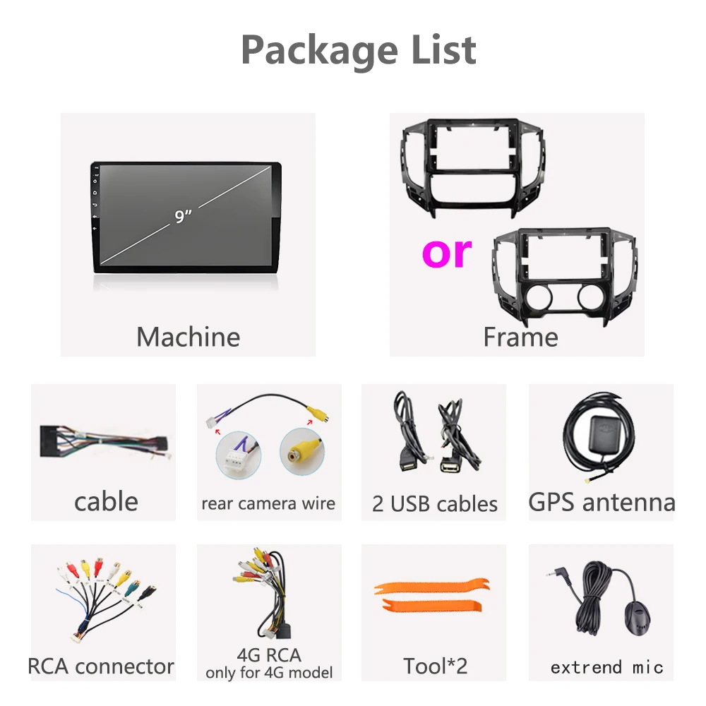 Android Auto Radio For Mitsubishi Pajero Sport 3 L200 5 Triton 3 2015 - 2019 Car Radio Carplay GPS Navigation Stereo Player WIFI
Android Auto Radio For Mitsubishi Pajero Sport 3 L200 5 Triton 3 2015 - 2019 Car Radio Carplay GPS Navigation Stereo Player WIFI