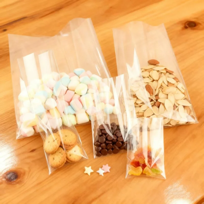 100PCS Clear Open Top OPP Plastic Packaging Bag DIY Party Wedding Birthday Bread Baking Snack Sugar Candy Gifts Storage Pouches
100PCS Clear Open Top OPP Plastic Packaging Bag DIY Party Wedding Birthday Bread Baking Snack Sugar Candy Gifts Storage Pouches