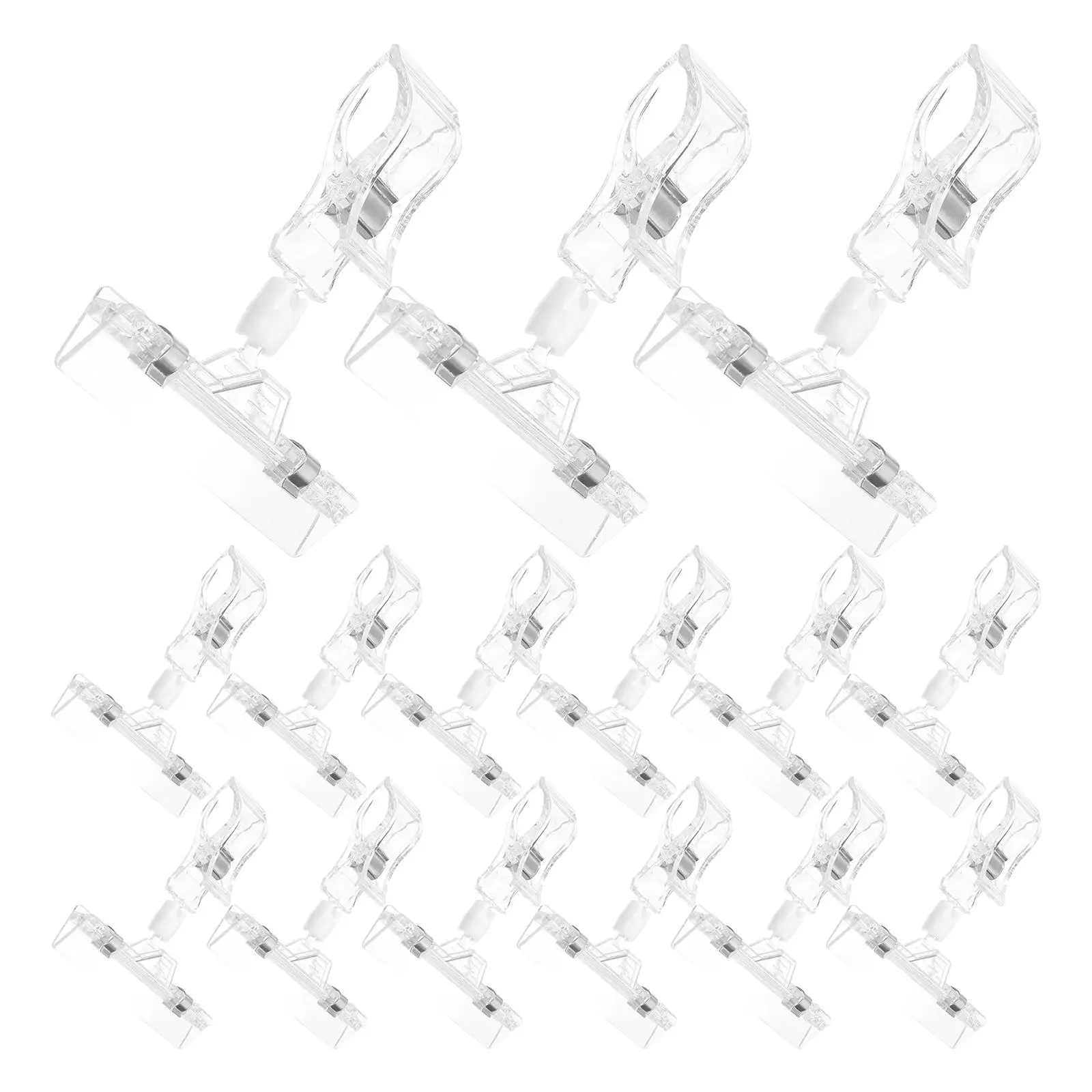 20 Pcs Price List Display Clamp Sign Clip Retail Holder Menu Stand Clothing Rack Tag Name Store Label Letter Board Advertising
20 Pcs Price List Display Clamp Sign Clip Retail Holder Menu Stand Clothing Rack Tag Name Store Label Letter Board Advertising