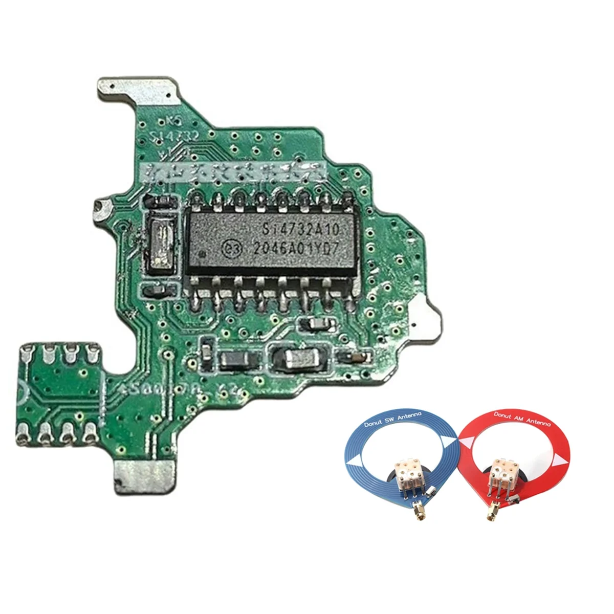 SI4732 Radio Modification Module for UVK5/UVK6 Short Wave FM Modification Module+2XDonut Antenna
SI4732 Radio Modification Module for UVK5/UVK6 Short Wave FM Modification Module+2XDonut Antenna