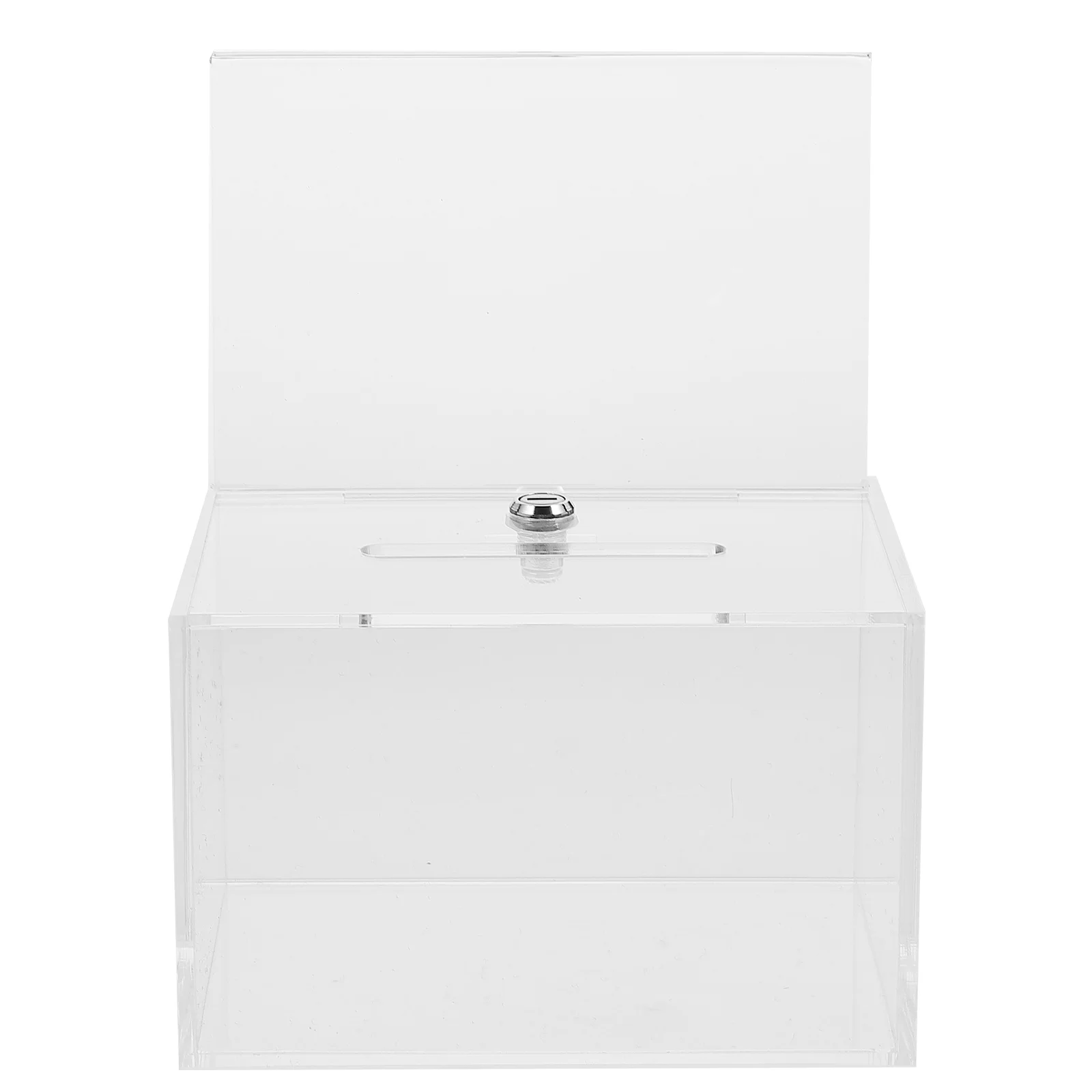 Acrylic Suggestion Transparent Donation For Office Fundraising Clear Storage Case Ballot With Slot Raffle Ticket Tip Box Display
Acrylic Suggestion Transparent Donation For Office Fundraising Clear Storage Case Ballot With Slot Raffle Ticket Tip Box Display