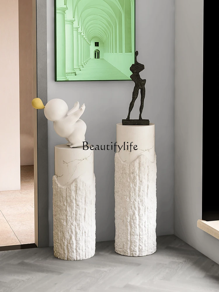 Italian-Style Light Luxury Flower Stand Living Room New Style Silent Art Device Decoration Display Stand Floor
Italian-Style Light Luxury Flower Stand Living Room New Style Silent Art Device Decoration Display Stand Floor