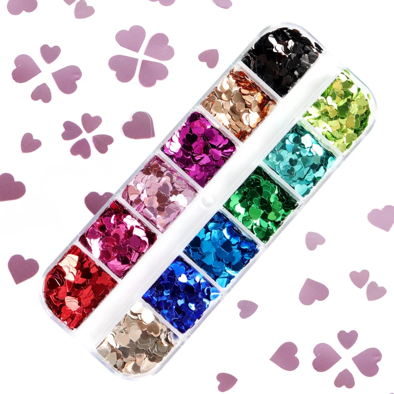 Valentines Day Nail Art Supplies Romantic Red Love Heart Glitter Sequins For Nail Design French Manicure Decoration Accessories
Valentines Day Nail Art Supplies Romantic Red Love Heart Glitter Sequins For Nail Design French Manicure Decoration Accessories
