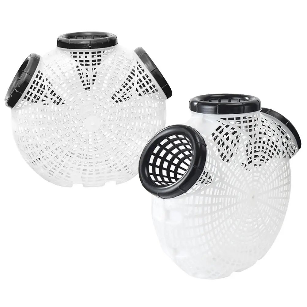 2 Pcs Eel Trap Fishing Cage Reusable Plastic Crayfish Crawfish Stream Traps Catcher Minnow Lobster Crab Shrimp Fish Net
2 Pcs Eel Trap Fishing Cage Reusable Plastic Crayfish Crawfish Stream Traps Catcher Minnow Lobster Crab Shrimp Fish Net
