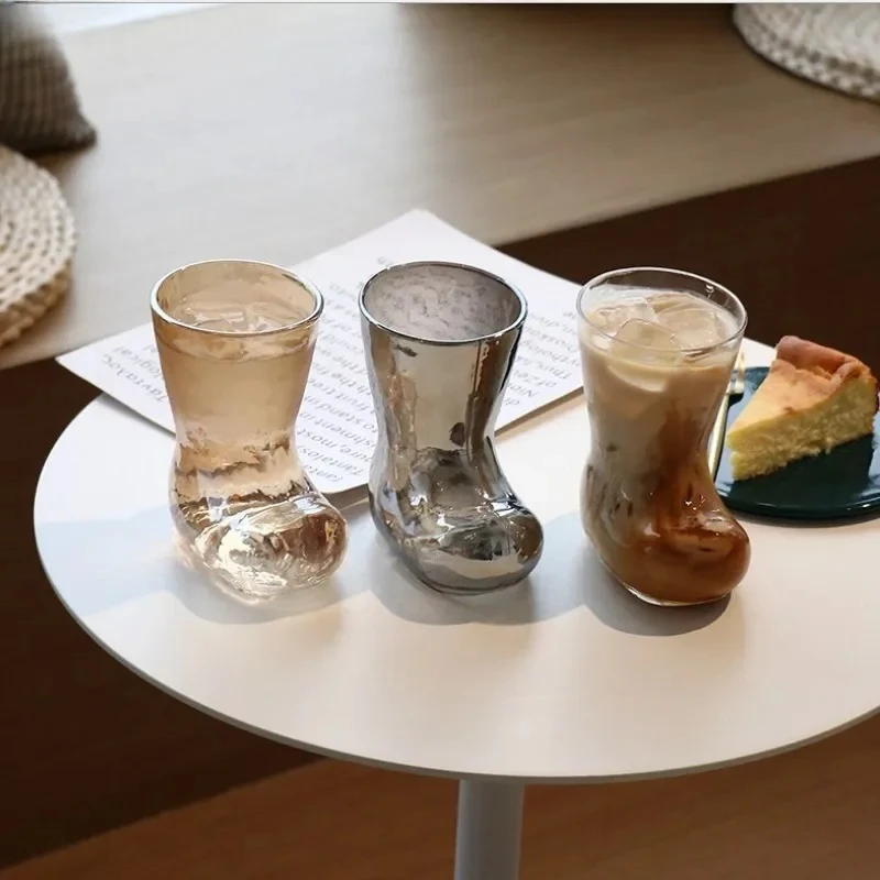 Boot Shape Glass Milk Tea Cup Simple Juice Drink Mug Home Drinkware Coffee Milk Cups Wine Glasses Water Bottles Breakfast Mugs
Boot Shape Glass Milk Tea Cup Simple Juice Drink Mug Home Drinkware Coffee Milk Cups Wine Glasses Water Bottles Breakfast Mugs