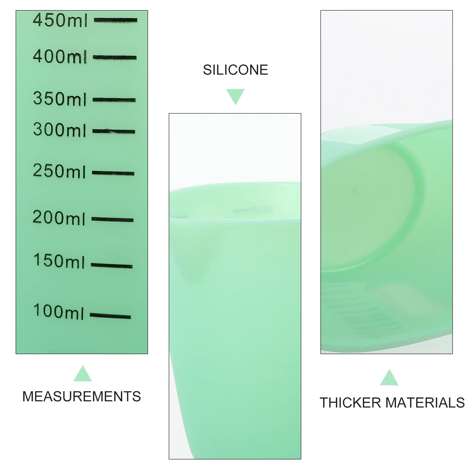 1Pcs Silicone Baking Measuring Cup Graduated Kitchen Measuring Jug Practical DIY Baking Tool Graduated Cups Kitchen Supply
1Pcs Silicone Baking Measuring Cup Graduated Kitchen Measuring Jug Practical DIY Baking Tool Graduated Cups Kitchen Supply