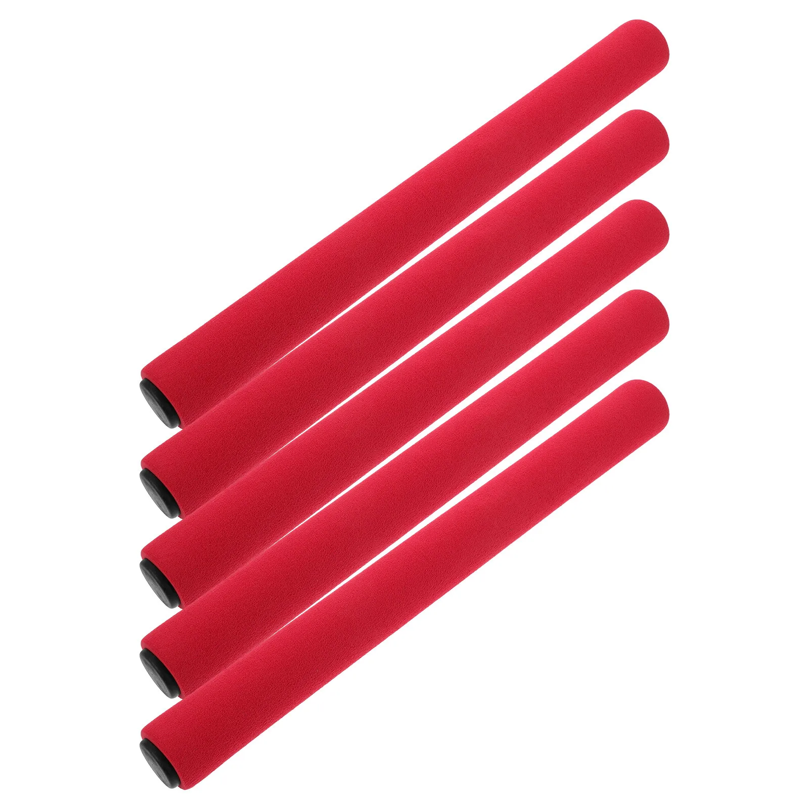 5pcs Relay Sticks Sponge Material Lightweight Anti-Skid Smooth Surface For School Competition Outdoor Sports Training 
5pcs Relay Sticks Sponge Material Lightweight Anti-Skid Smooth Surface For School Competition Outdoor Sports Training