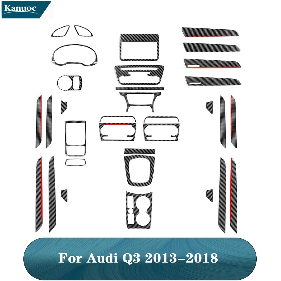 Carbon Fiber Black Stickers Cover Trim Car Interior Decorative Accessories For Audi Q3 2013 2014 2015 2016 2017 2018
Carbon Fiber Black Stickers Cover Trim Car Interior Decorative Accessories For Audi Q3 2013 2014 2015 2016 2017 2018